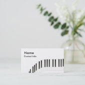 Carte De Visite Clavier (Debout devant)