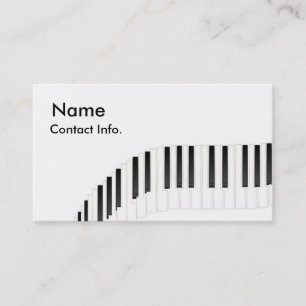 Carte De Visite Clavier