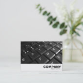 Carte De Visite Clavier (Debout devant)