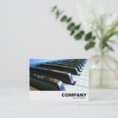 Carte De Visite Clavier (Debout devant)