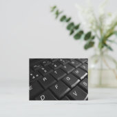 Carte De Visite Clavier (Debout devant)