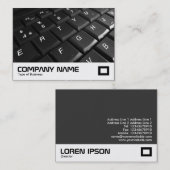 Carte De Visite Clavier (Devant / Derrière)