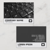 Carte De Visite Clavier 02 (Devant / Derrière)