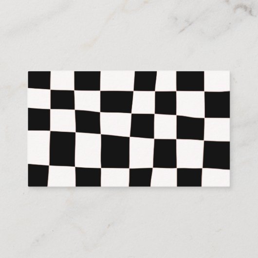 Carte De Visite Clavier noir Abstrait rétro simple (Dos)