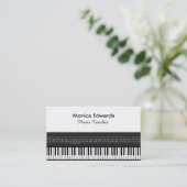 Carte De Visite Clavier pour piano (Debout devant)