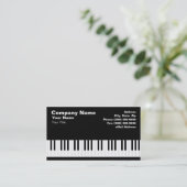 Carte De Visite Clavier pour piano (Debout devant)