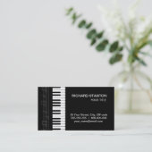 Carte De Visite Clavier pour piano (Debout devant)