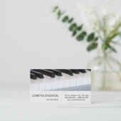 Carte De Visite Clavier synthétiseur (Debout devant)