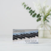 Carte De Visite Clavier synthétiseur (Debout devant)