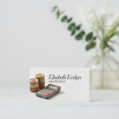 Carte De Visite Clay Finance: Calculating Success (Debout devant)