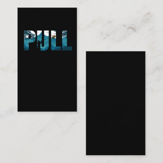 Carte De Visite Clay Pigeon Tirer Clay Pigeons Tirer (Devant / Derrière)