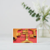 Carte de visite clé (Debout devant)