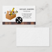 Carte De Visite Clé à marteau | Boîte à outils (Devant / Derrière)