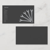 Carte De Visite Clé - affaires (Devant / Derrière)