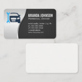 Carte De Visite Clé Auto | Services automobiles (Devant / Derrière)
