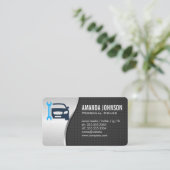 Carte De Visite Clé Auto | Services automobiles (Debout devant)