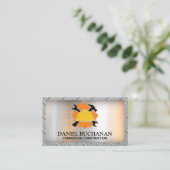 Carte De Visite Clé de casque de construction Marteau (Debout devant)