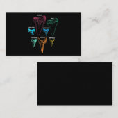 Carte De Visite Clé d'identité de la chasse aux dents de requin (Devant / Derrière)