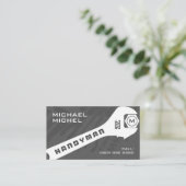 Carte De Visite clé et outils pour homme  (Debout devant)