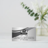 Carte De Visite Clé | Service Auto | Mécanique (Debout devant)