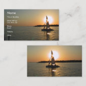 Carte De Visite Clé West Sunset (Devant / Derrière)