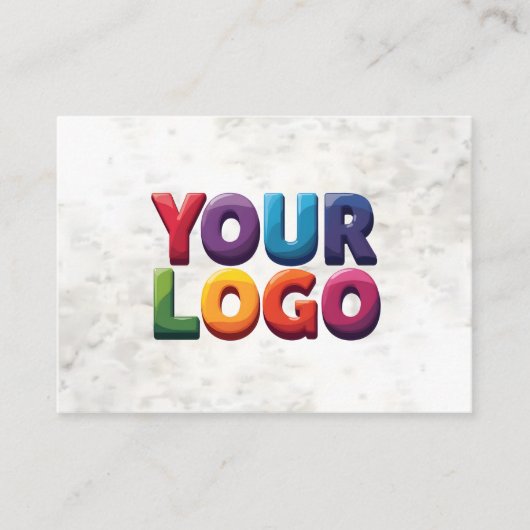 Carte De Visite Clean Minimal | Custom Logo | 5-Minute Edit (Devant)