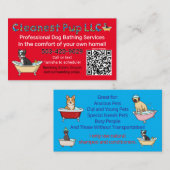 Carte de visite Cleanest Pup LLC (Devant / Derrière)