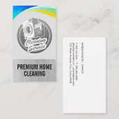 Carte De Visite Cleaning Laundry Services (Devant / Derrière)