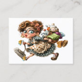 Carte De Visite Cleaning Service Housekeeping  Business Card (Devant)