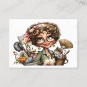 Carte De Visite Cleaning Service Housekeeping  Business Card (Devant)