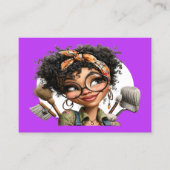 Carte De Visite Cleaning Service Housekeeping  Business Card (Devant)