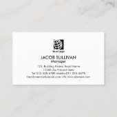 Carte De Visite Cleaning Service  Icons (Dos)