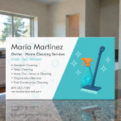 Carte De Visite Cleaning Service Professional