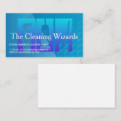 Carte De Visite Cleaning Spray | Vacuum | Mop (Devant / Derrière)