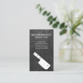 Carte De Visite Cleaver Knife (Debout devant)