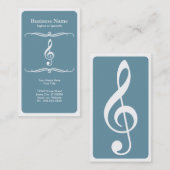 Carte De Visite clef triple de mod (Devant / Derrière)