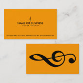 Carte De Visite clef triple simple (Devant / Derrière)