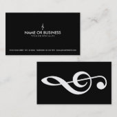 Carte De Visite clef triple simple (Devant / Derrière)