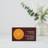 Carte De Visite Clémentine - Brown foncé (Debout devant)