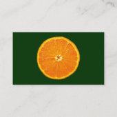 Carte De Visite Clémentine - Vert foncé (Dos)