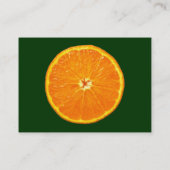 Carte De Visite Clémentine - Vert foncé (Dos)