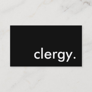 Carte De Visite clergé.