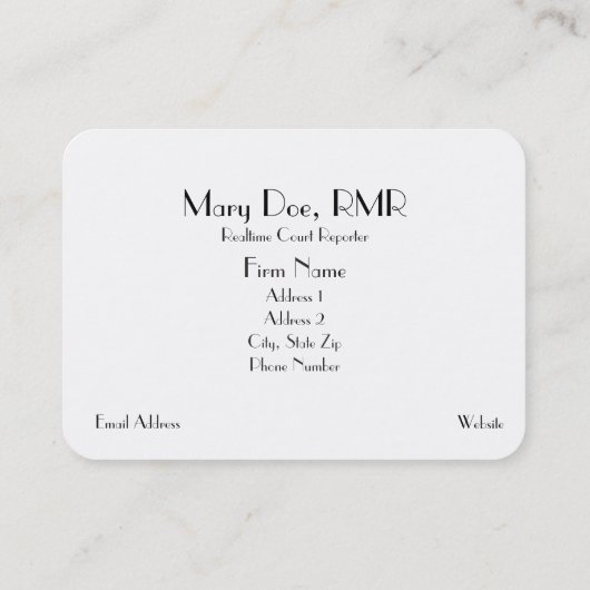 Carte De Visite Clés grises de machine de Steno de sténographe (Dos)