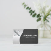 Carte De Visite Clés | Technicien | Réparation d'appareils électro (Debout devant)