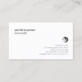 Carte De Visite Climatisation Chauffage Cooling House Icon (Dos)