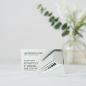 Carte De Visite Climatisation Chauffage Refroidissement (Debout devant)