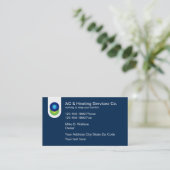 Carte De Visite Climatisation et chauffage (Debout devant)