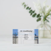 Carte De Visite Climatisation et refroidissement industriel (Debout devant)