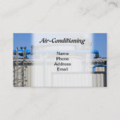 Carte De Visite Climatisation et refroidissement industriel (Devant)