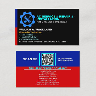Carte De Visite Climatisation (Services de réparation et d'install